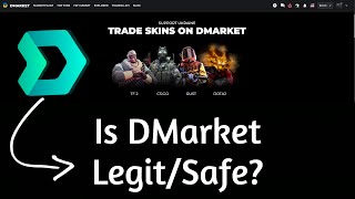 Is DMarket LegitSafe TRADING SELLING amp BUYING [upl. by Anselmo]