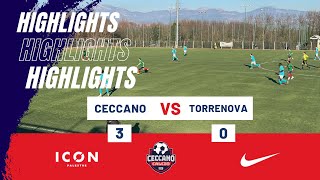 Ceccano Calcio 1920  Atletico Torrenova 30 Highlights [upl. by Charlie]