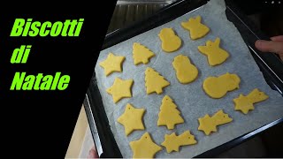 Biscotti di pasta frolla per natale 🎅🎄😋♥👋 [upl. by Corri]