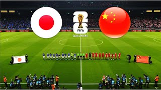 JAPAN vs CHINA  FIFA WORLD CUP 2026 QUALIFIERS [upl. by Nniuq]