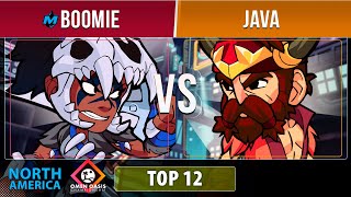 Boomie VS Java  Top 12  NA  Brawlhalla Omen Oasis Championship 2022 [upl. by Iatnohs121]