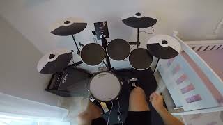 Volbeat  Seal The Deal drum cover on Roland TD1KV [upl. by Ahsitra]