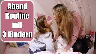 Elisa in der Trotzphase 😳 Echte Abendroutine mit 3 Kindern Familien Leben VLOG  Mamiseelen [upl. by Lagasse]