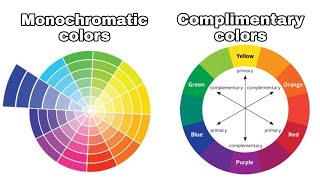 Color Theory  Complimentary colors  Monochromatic colors In Makeup [upl. by Korenblat737]