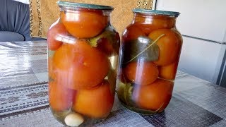 Очень Вкусные Сладкие маринованные Помидоры на зиму  Лёгкий рецепт без стерилизации [upl. by Balbinder517]