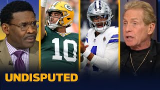 Cowboys huge home favorites over Packers in Super Wild Card Weekend who wins  NFL  UNDISPUTED [upl. by Junina319]