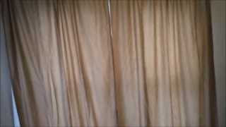 How to Turn a Sheet Into Curtain Panels [upl. by Fulbright]