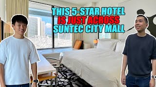 Club Deluxe Room JW Marriott Hotel Singapore South Beach  Hotel Review [upl. by Deery673]