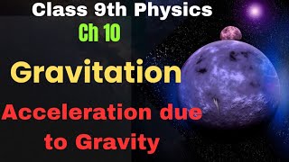 Class 9th Acceleration Due to Gravity  Class 9 Physics [upl. by Christalle419]