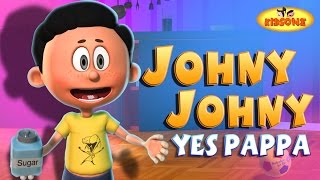 Johny Johny Yes Papa KIDS Nursery Rhyme  3D Animation English Rhymes Songs for Children  KidsOne [upl. by Leitao50]