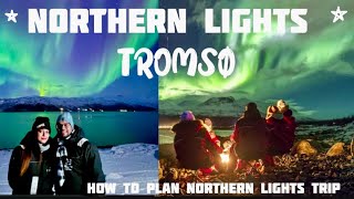 TROMSO TRAVEL VLOG IN HINDI NORWAY WE SAW NORTHERN LIGHTS IN TROMSO ARCTIC CITY 1DAY IN TROMSO2024 [upl. by Laubin]