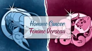 Homme Cancer ♋ Femme Verseau ♒  Compatibilité Amoureuse [upl. by Wiebmer324]