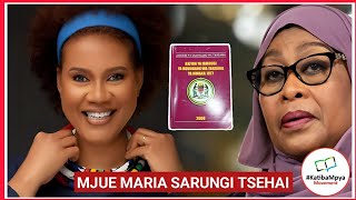 EXCLUSIVE MJUE quotMARIA SARUNGIquot MWANAHARAKATI MBISHI ALIYESHINDIKANA TANZANIA AMEWAHI KUINGIA IKULU [upl. by Acinor627]