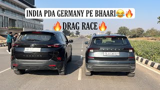 KUSHAQ VS HARRIER DRAG RACE🔥 Just German Things👌🏼 [upl. by Hashimoto]