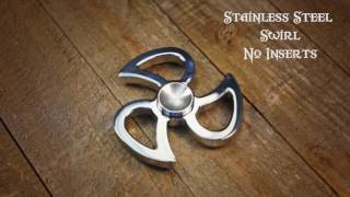 Stainless Steel Swirl No Inserts [upl. by Nnylyahs291]