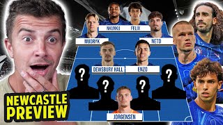 THIS CHELSEA XI CAN DESTROY NEWCASTLE 😱  NEWCASTLE vs CHELSEA PREVIEW [upl. by Enael586]