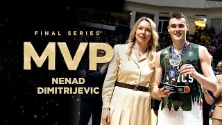 VTB League Playoffs MVP 2023 Nenad Dimitrijevic [upl. by Anaerol]