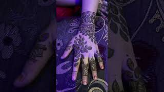 Bold leaf mehndi design bollywood song henna shortvideo youtubeshorts youtubeshort youtube [upl. by Renfred]