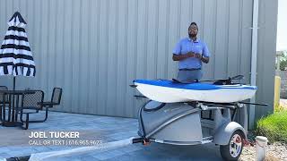 2021 Sylvan Sport Go Easy Kayak Bike Trailer  Available Veurinks RV Center in Michigan  RV Dealer [upl. by Terhune]