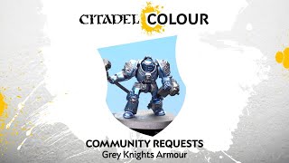 Community Requests Grey Knights Armour [upl. by Atinauj92]