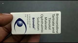 Brimolol Eye Drops  Brimonidine Tartrate and Timolol Maleate Ophthalmic Solution Uses  Brimolol [upl. by Revart]