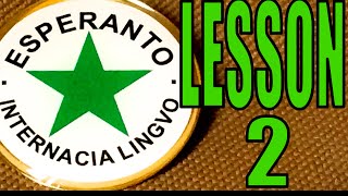 Esperanto lesson 2 Nouns adjectives plurals and articles [upl. by Itaws]