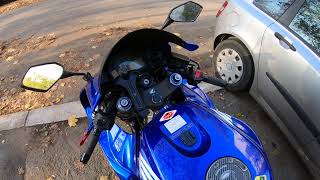 Honda Cbr 600rr Movistar with sc project exhaust [upl. by Libb]