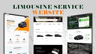 Limousine Service Website Templates [upl. by Dewain]