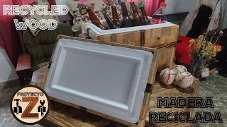 Wooden cooler  Conservadora de madera [upl. by Zeugirdor]