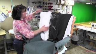 Upholstering A Channel Back Chair Part 4 [upl. by Mik]