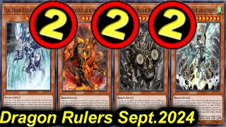 【EDOPRO】DRAGON RULERS TO 2 DRAGON RULER POST TCG BANLIST SEPT2024 [upl. by Nithsa]