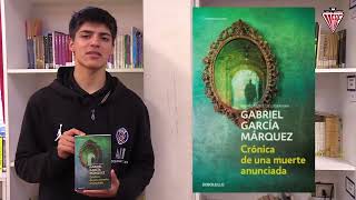 BOOKTUBERS Libro Crónicas de una muerte anunciada  Autor Gabriel García Márquez [upl. by Legra]