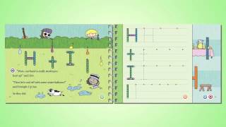 LeapFrog LeapReader Writing Workbook Learn to Write Letters with Mr Pencil [upl. by Kcire873]