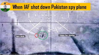 Atlantique downing When IAF shot down a Pakistani naval aircraft after Kargil war [upl. by Llecrad]