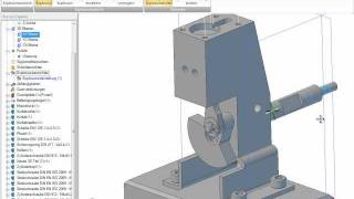 Alibre Design Explosionszeichnung erstellen [upl. by Elehcin]