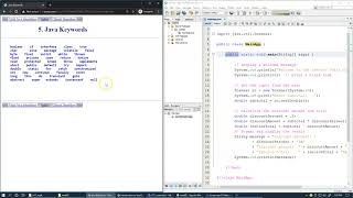 23 Java keywords and identifiers [upl. by Cowey336]