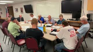 City of Ripon Fire District Meeting 080624 [upl. by Mharg995]