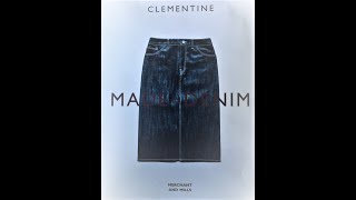 Merchant and Mills Clementine Skirt [upl. by Atteselrahc]