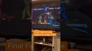 Final Fight Arcade Andore Cage Fight retrogaming nintendoswitch finalfight [upl. by Batory]