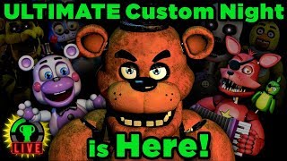 FNAF Ultimate Custom Night  All My Friends Are HERE FNAF 6 [upl. by Stauder]