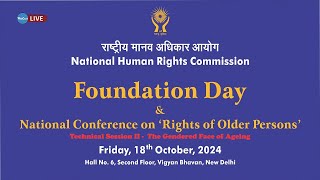 🔴Live  NHRC  National Conference on Rights of Older Persons  Technical Session 2 [upl. by Eveleen620]