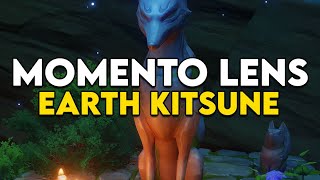 Use the Momento Lens to investigate the Earth Kitsune in Genshin Impact [upl. by Schaeffer]