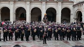 Banda StmoCristo de la VictoriaMarcha Real [upl. by Acirahs]