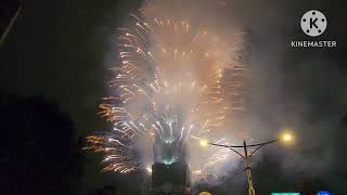 Taipei 101 fireworks display 2024 Happy new year [upl. by Colwell816]