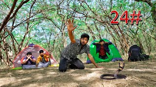 Surviving 24 Hours in INDIAS Most Haunted JUNGLE [upl. by Monroe]