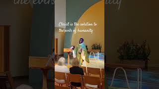 Christ is the solution to the evils of humanity music song excited choir [upl. by Enial59]