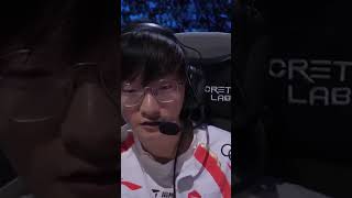 Faker Ahri God vs Tes Quarter Final leagueoflegends lol t1 faker t1win [upl. by Htenay]