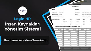 Login HR  İbraname ve Kıdem Tazminatı [upl. by Niowtna313]