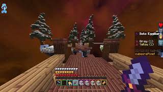 EGG WARS  solo 23 MINECRAFT BEDROCK [upl. by Zirtaeb]