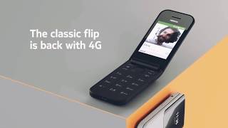 Nokia 2720 Flip with Facebook WhatsApp and Google Assistant  Supports 4G with VoLTE [upl. by Edva]